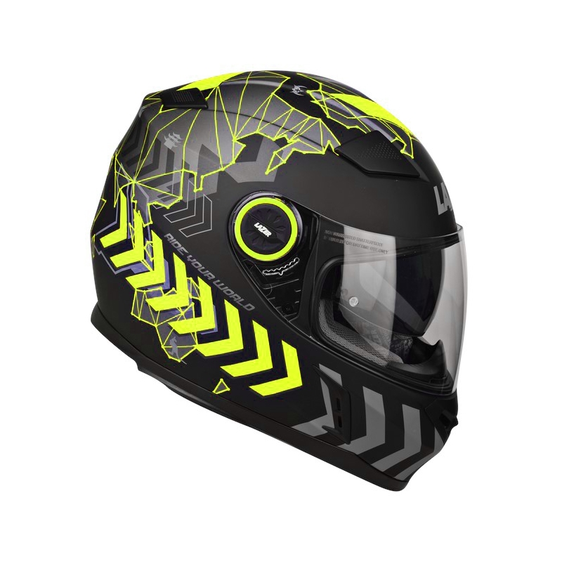 Integrált motoros sisak Lazer Bayamo Adam Különleges replika fluo sárga eladó kiárusítás