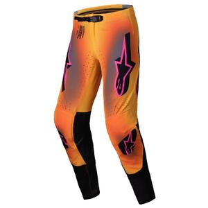 Alpinestars Supertech Lipan motokrossz nadrág sárga-rózsaszín