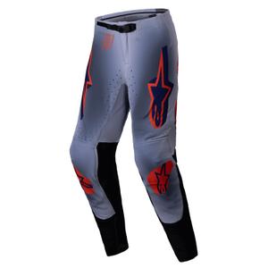 Alpinestars Supertech Lipan motokrossz nadrág szürke-fluo narancssárga