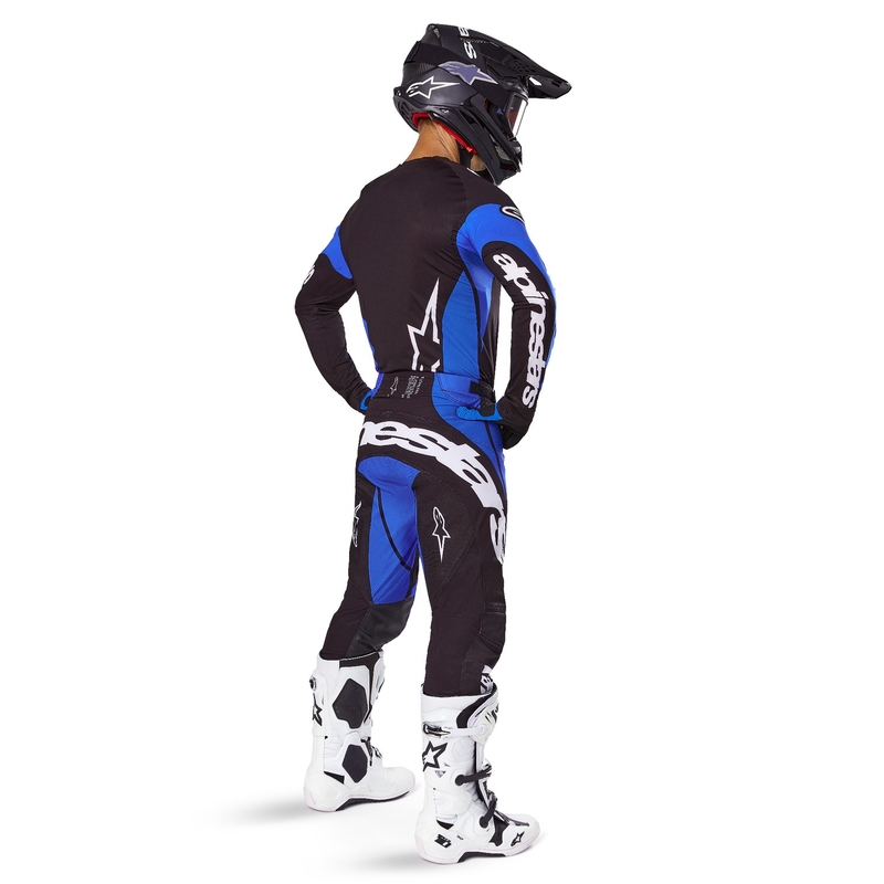 Alpinestars Techstar Dreem motocross nadrág fekete-kék