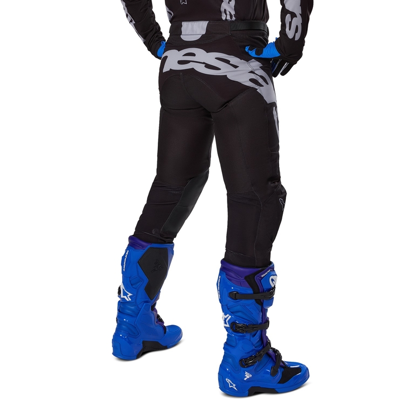 Alpinestars Racer Graphite motokrossz nadrág fekete-szürke