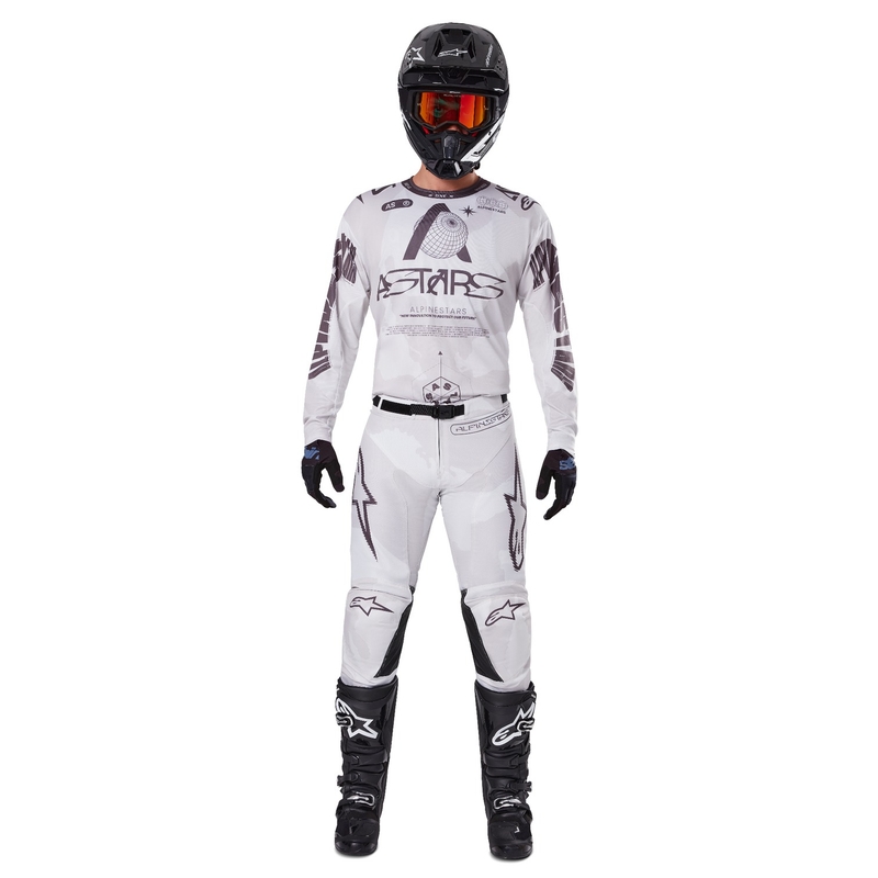 Alpinestars Racer Hollow motokrossz nadrág világos camo-barna