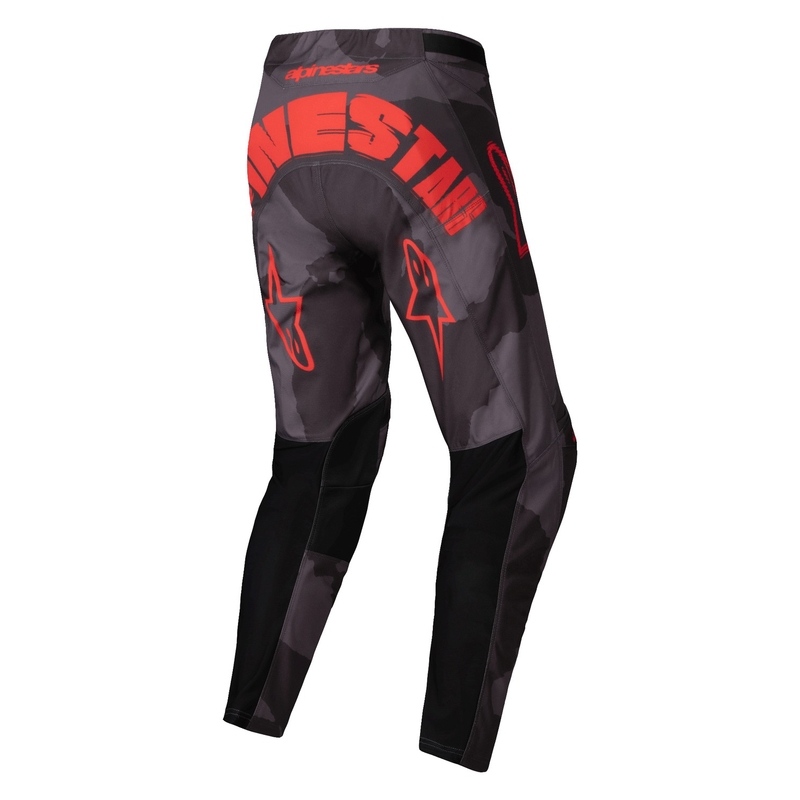 Alpinestars Racer Hollow motokrossz nadrág szürke-camo-fluo narancssárga