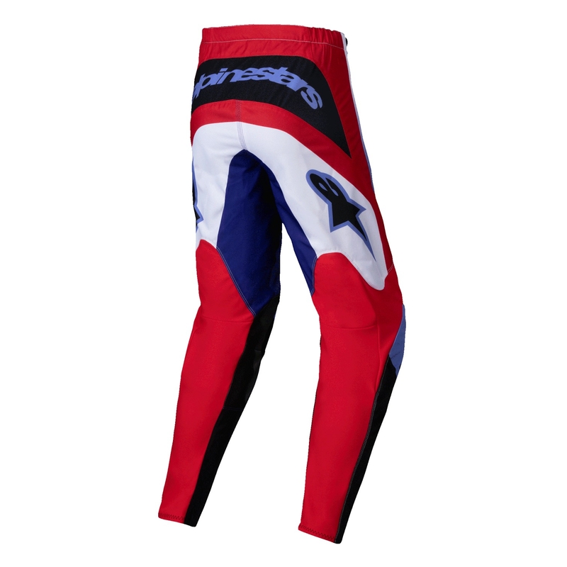 Alpinestars Fluid Wurx motocross nadrág lila-piros