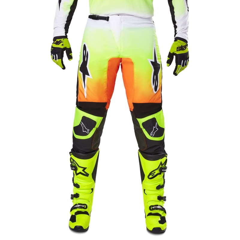 Alpinestars Fluid Wurx motocross nadrág sárga-fekete