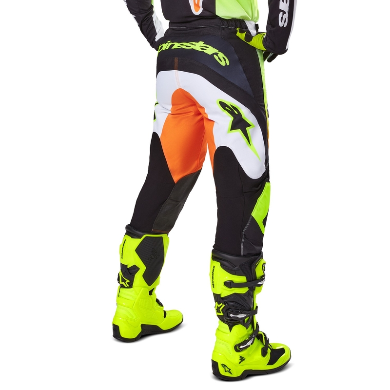 Alpinestars Fluid Wurx motocross nadrág sárga-fekete
