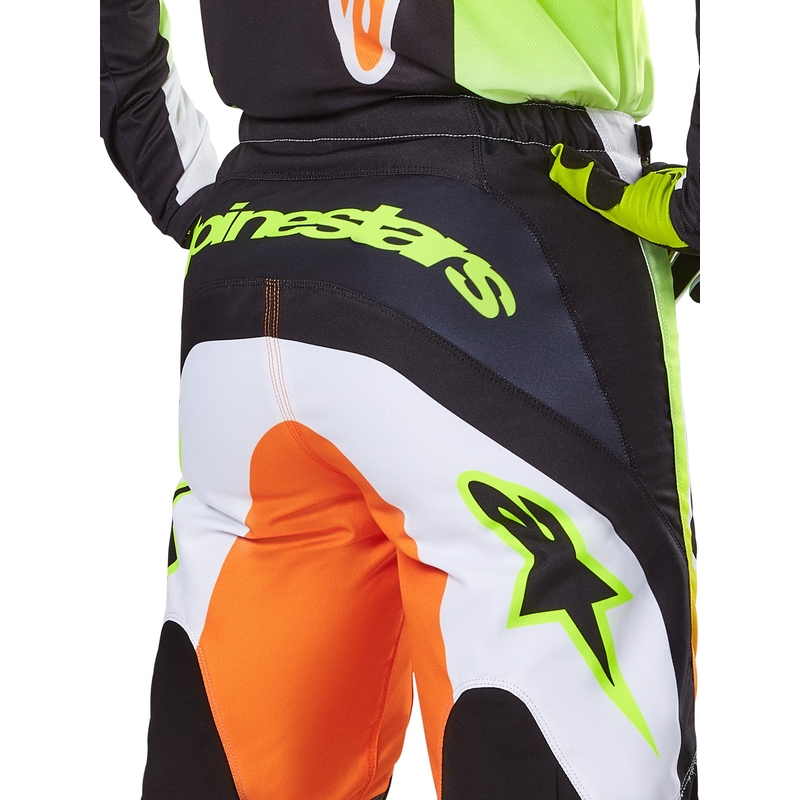 Alpinestars Fluid Wurx motocross nadrág sárga-fekete