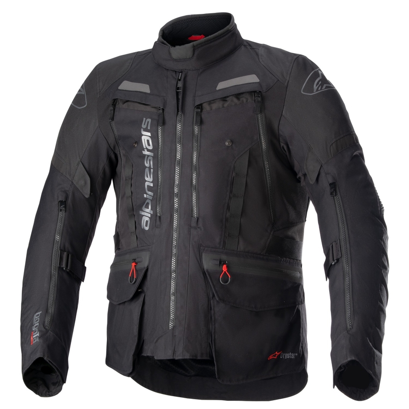 Alpinestars Bogota PRO Drystar 2025 motorkerékpár kabát fekete