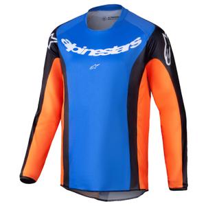 Alpinestars Racer Melt gyerek motocross mez narancssárga-kék
