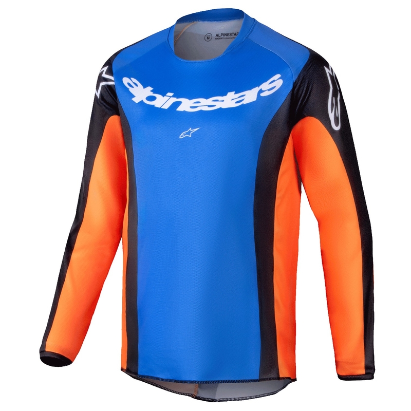 Alpinestars Racer Melt gyerek motocross mez narancssárga-kék