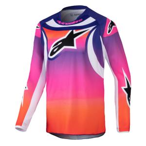 Alpinestars Racer Wurx gyerek motocross mez multicolor-fehér