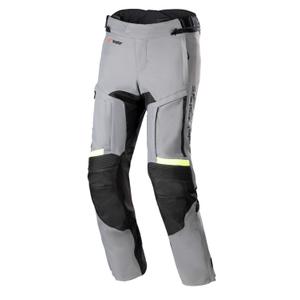 Alpinestars Bogota Pro Drystar 3 évszak 2025 motorkerékpár nadrág szürke-fekete-fluo sárga