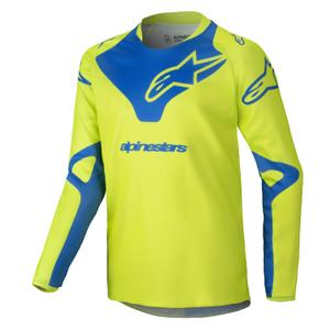Alpinestars Racer Veil gyerek motocross mez sárga-kék