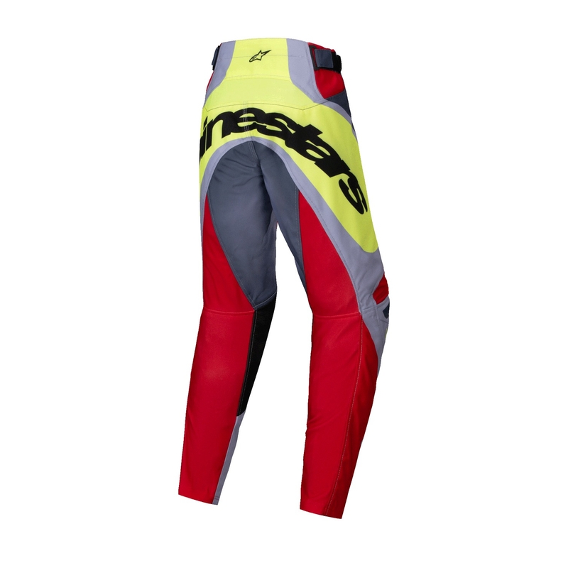 Alpinestars Racer Melt gyerek motocrossz nadrág piros-szürke