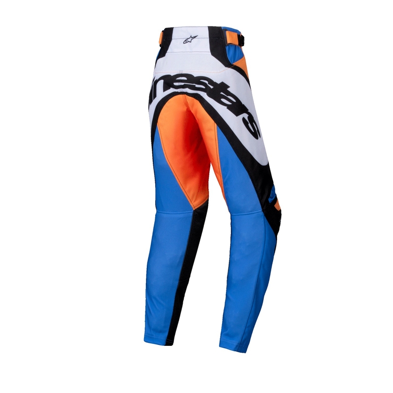 Alpinestars Racer Melt gyerek motocrossz nadrág narancssárga-kék