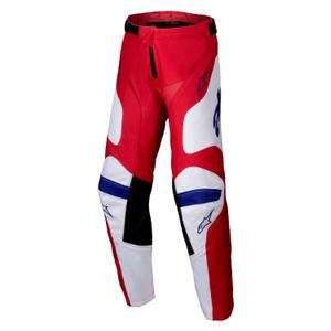 Alpinestars Racer Veil gyerek motocrossz nadrág piros-fehér