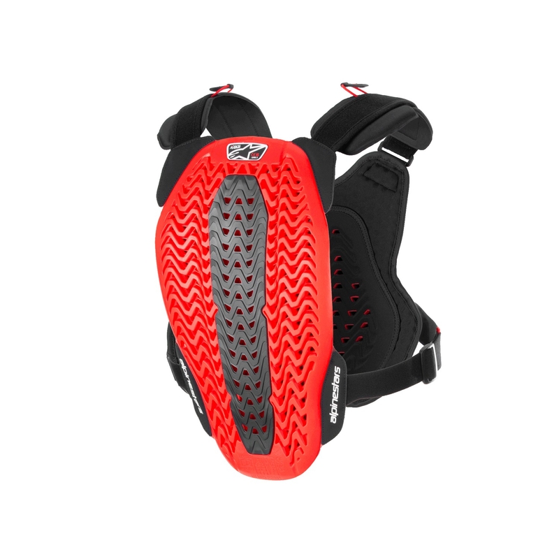 Alpinestars A-5 Plazma mellvédő fekete-piros-fehér