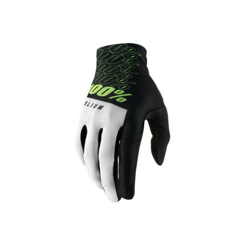 100% Celium motokrossz kesztyű fluo sárga