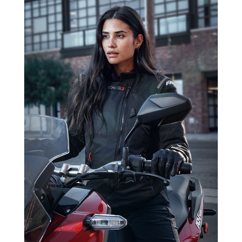 Alpinestars Stella TECH-AIR®3 női légzsákos mellény fekete-sötétszürke