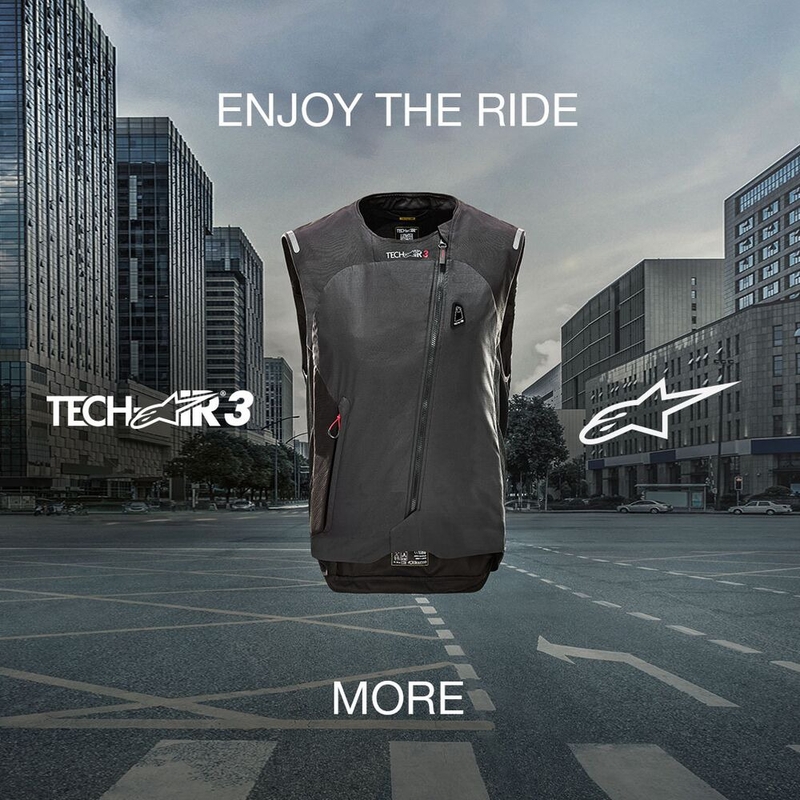 Alpinestars Stella TECH-AIR®3 női légzsákos mellény fekete-sötétszürke