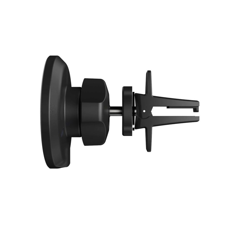 FIXED MagRound vezeték nélküli töltőtartó MagSafe tartóval fekete 15W