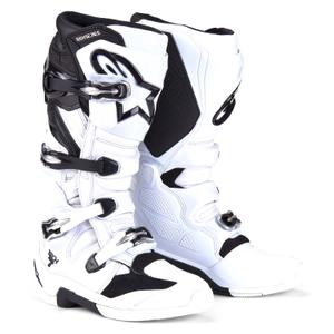 Alpinestars Tech 7 2025 motoros csizma fehér-fekete