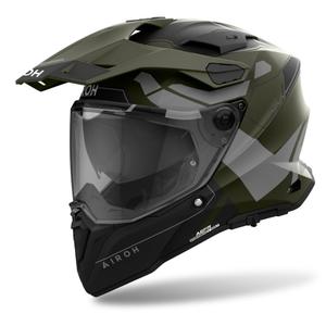 Airoh Commander 2 Reveal 2024 enduro bukósisak matt zöld