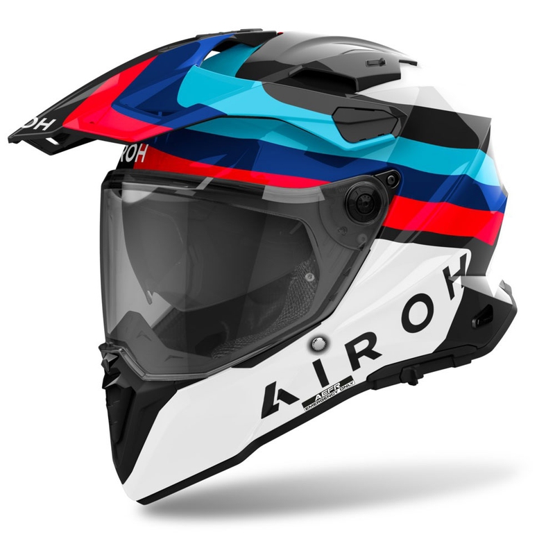 Airoh Commander 2 Doom Enduro Sisak Fényes Fekete