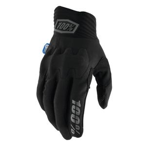 100% Cognito Smart Shock motocross kesztyű fekete