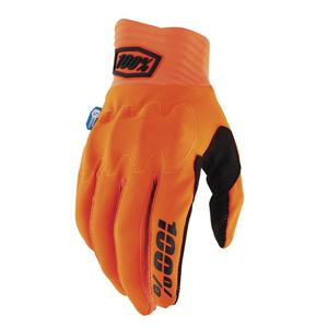 100% Cognito Smart Shock motocross kesztyű fluo narancssárga