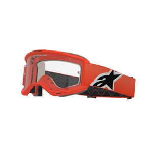 Alpinestars Vision 5 Corp motocross szemüveg narancssárga, átlátszó plexivel