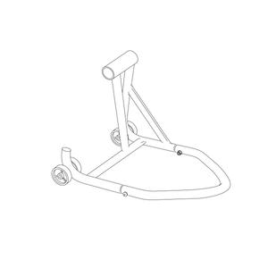 Motorcycle stand PUIG SIDE STAND 5849N fekete jobb