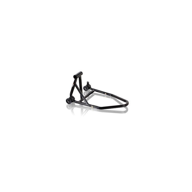 Rear stand PUIG fekete for single-sided swingarm with left-side transmission