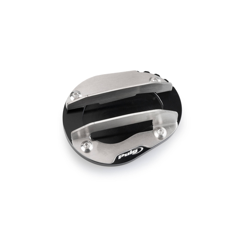 Kickstand extension PUIG fekete with standard suspension