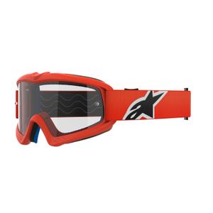 Alpinestars Vision Youth Corp gyerek motocross szemüveg narancssárga, átlátszó plexivel