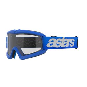 Alpinestars Vision Youth Blaze gyerek motocrossz szemüveg kék, átlátszó plexivel