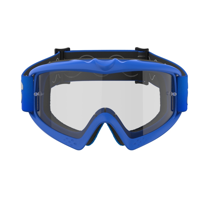 Alpinestars Vision Youth Blaze gyerek motokrossz szemüveg kék, átlátszó plexivel