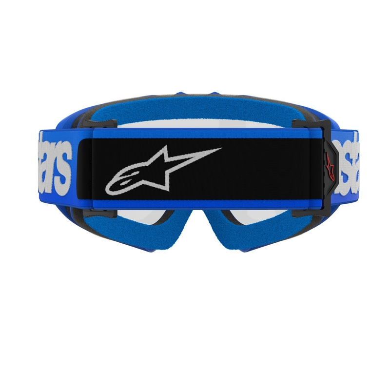 Alpinestars Vision Youth Blaze gyerek motokrossz szemüveg kék, átlátszó plexivel