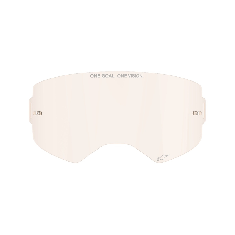 Plexi az Alpinestars Supertech szemüveghez világos narancssárga-barna-afterburn