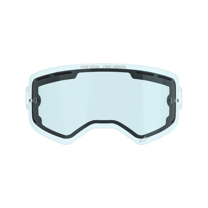 Alpinestars Supertech szemüveg plexi dupla antifog kék