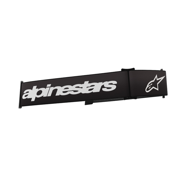 Szemüvegpánt az Alpinestars Supertech/Vision 8 szemüveghez fekete-fehér