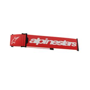 Szemüvegpánt az Alpinestars Supertech/Vision 8 szemüveghez piros-fehér
