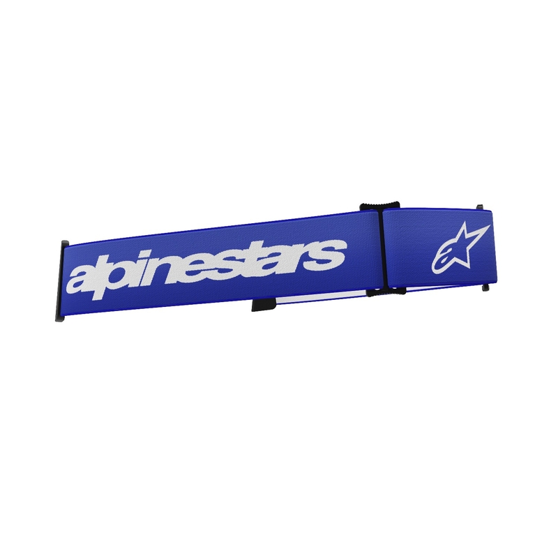 Szemüvegpánt az Alpinestars Supertech/Vision 8 szemüveghez kék-fehér
