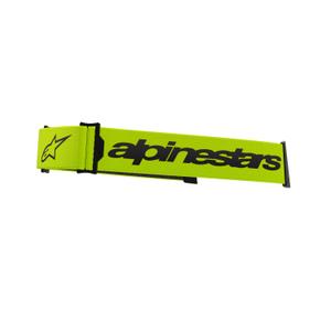 Szemüvegpánt az Alpinestars Supertech/Vision 8 szemüveghez fluo sárga-fekete