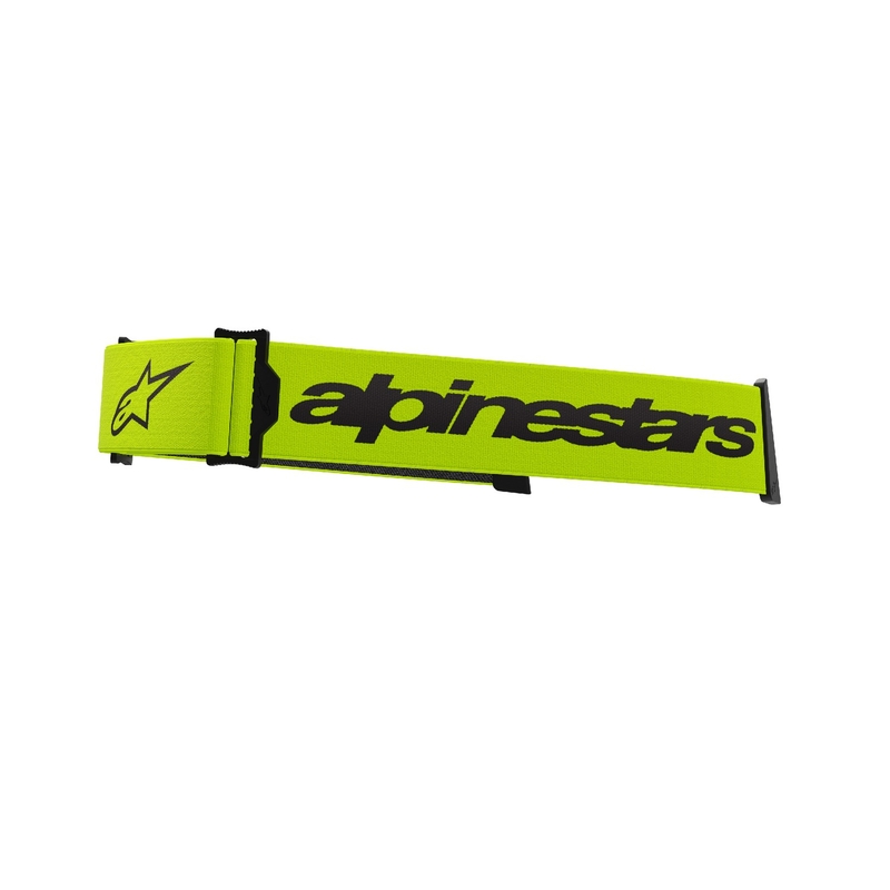Szemüvegpánt az Alpinestars Supertech/Vision 8 szemüveghez fluo sárga-fekete