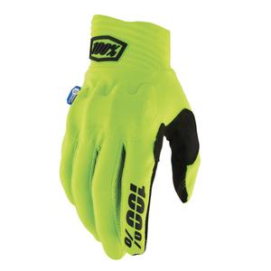 100% Cognito Smart Shock motocross kesztyű fluo sárga