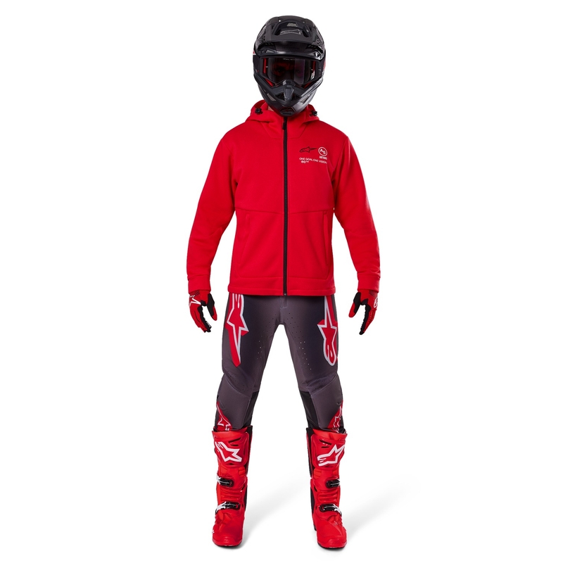 Alpinestars Racer MX Fleece melegítőfelső piros