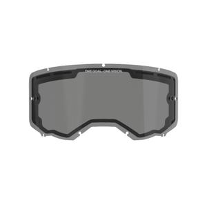 Plexi az Alpinestars Vision 8/5/3 dupla antifog szemüveghez, füstös