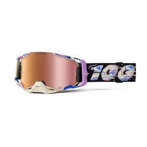100% Armega 2 Le Donut motokrossz szemüveg készlet 2 db
