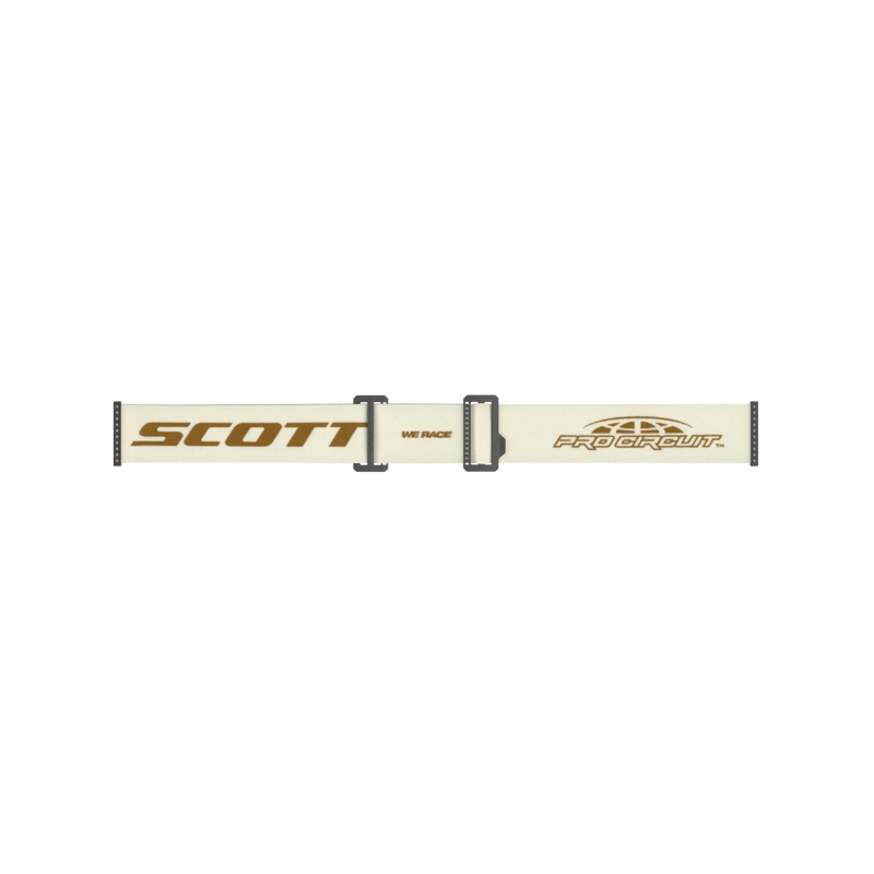 SCOTT Prospect PRO Circuit AMP motokrossz szemüveg bézs-barna, arany plexivel